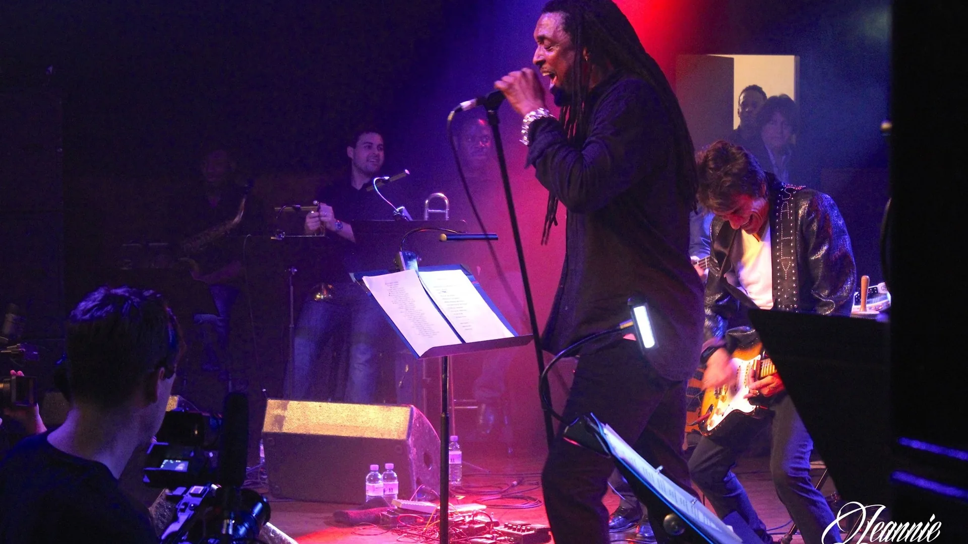 Ronnie Wood and Bernard Fowler