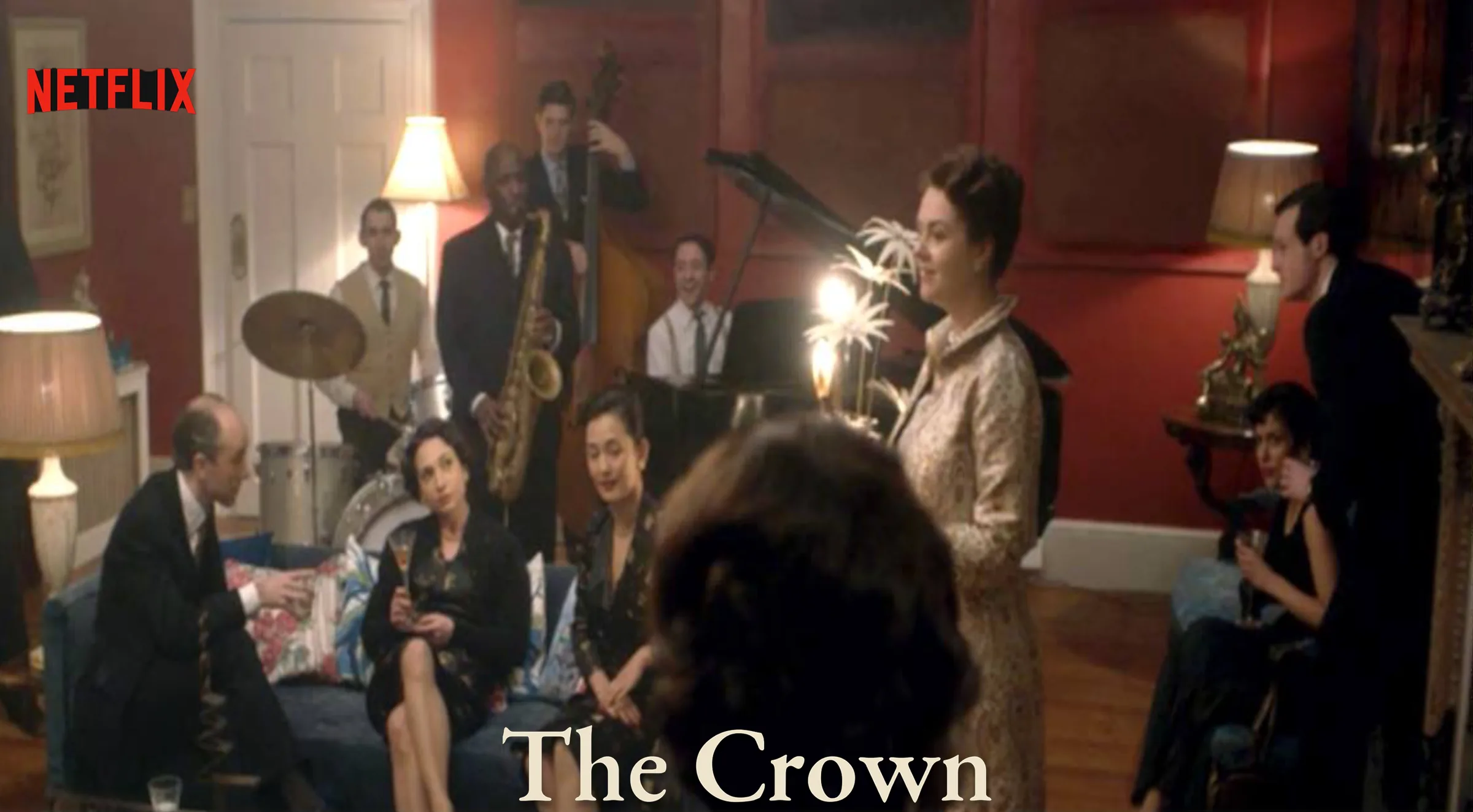Richie Garrison in a scene from The Crown
