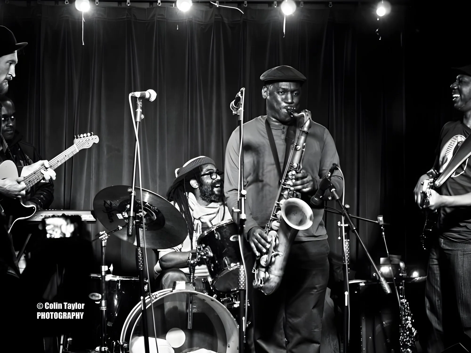 Richie Garrison live session performance